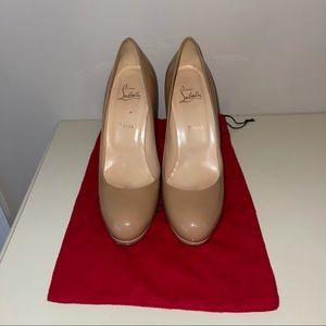 Christian Louboutin Patent Leather Platform Pumps